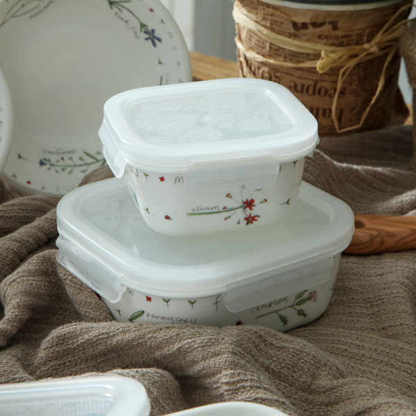 ZEN by CandL Premium porcelain food storage container 670ml