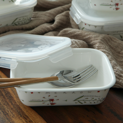 ZEN by CandL Premium porcelain food storage container 600ml